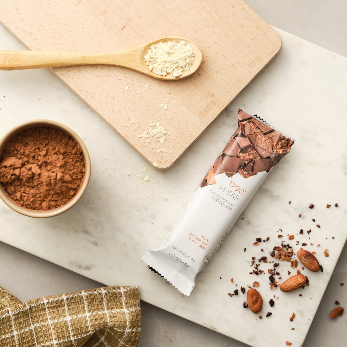 TR90 M-Bar Chocolate – balenie 30 kusov